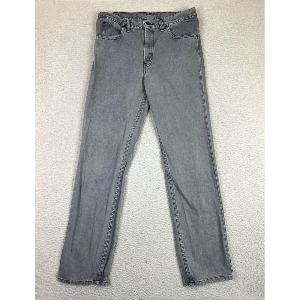Vintage Levis 805 Jeans Mens 32x32 Gray Wash Orange Tab Straight Denim Y2K